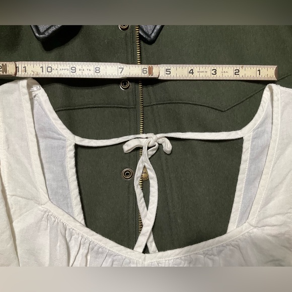 OldNavy White Linen Top - Picture 9 of 14